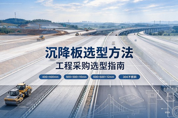 莒县沉降板选择方法